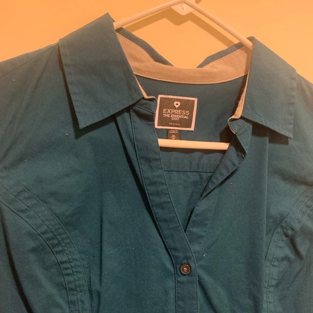 Stretchy Express button down - Picture 2 of 4